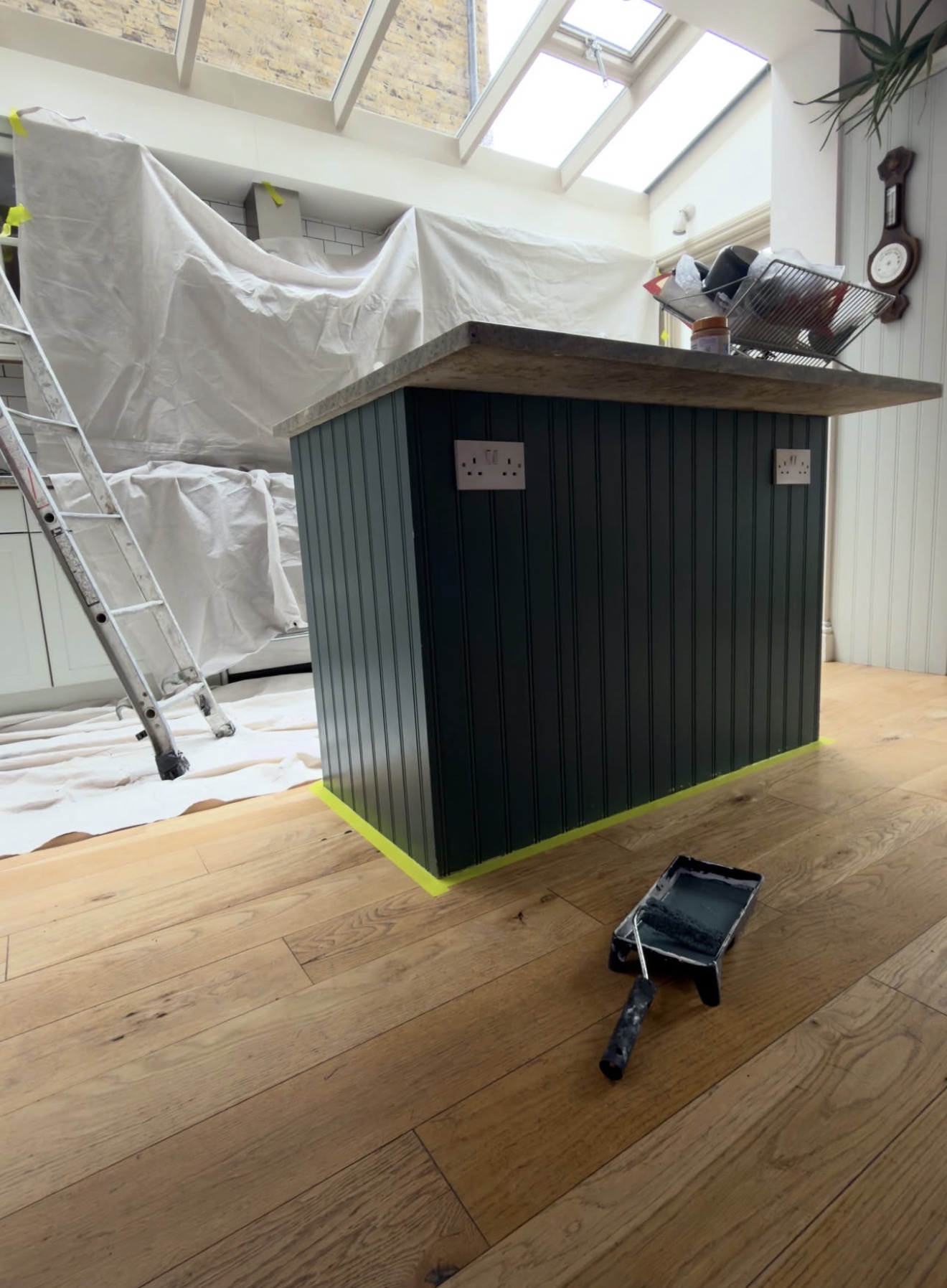 Trabalho da LOUCO PINTURAS no exterior — projeto 3
