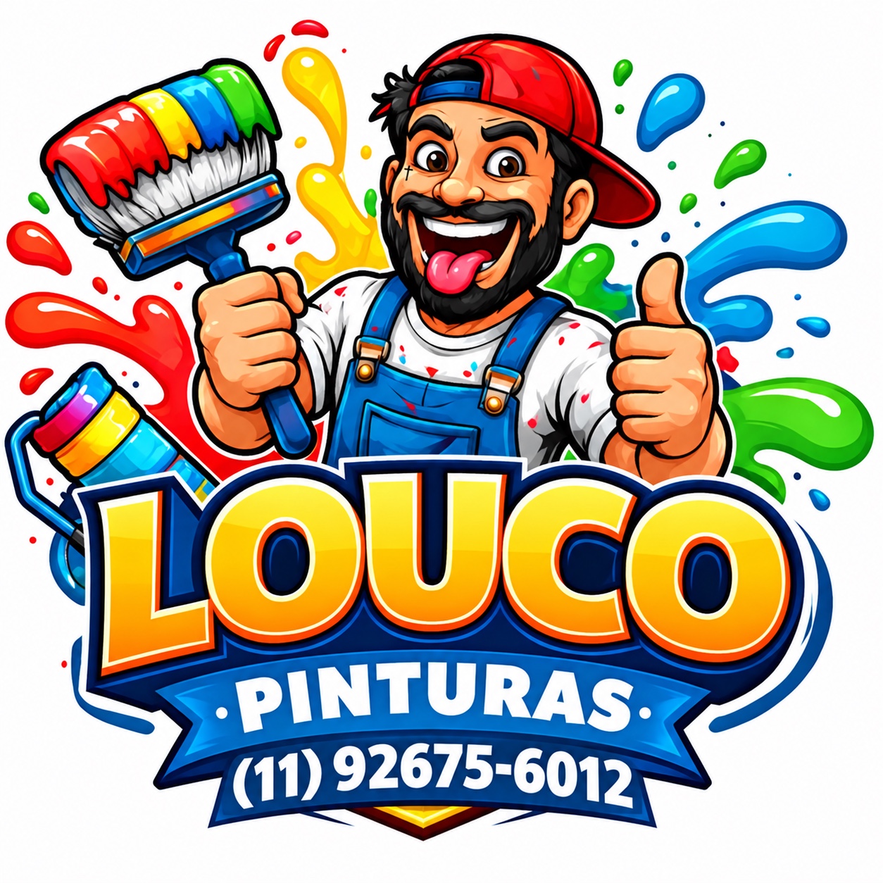 Logo da Louco Pinturas